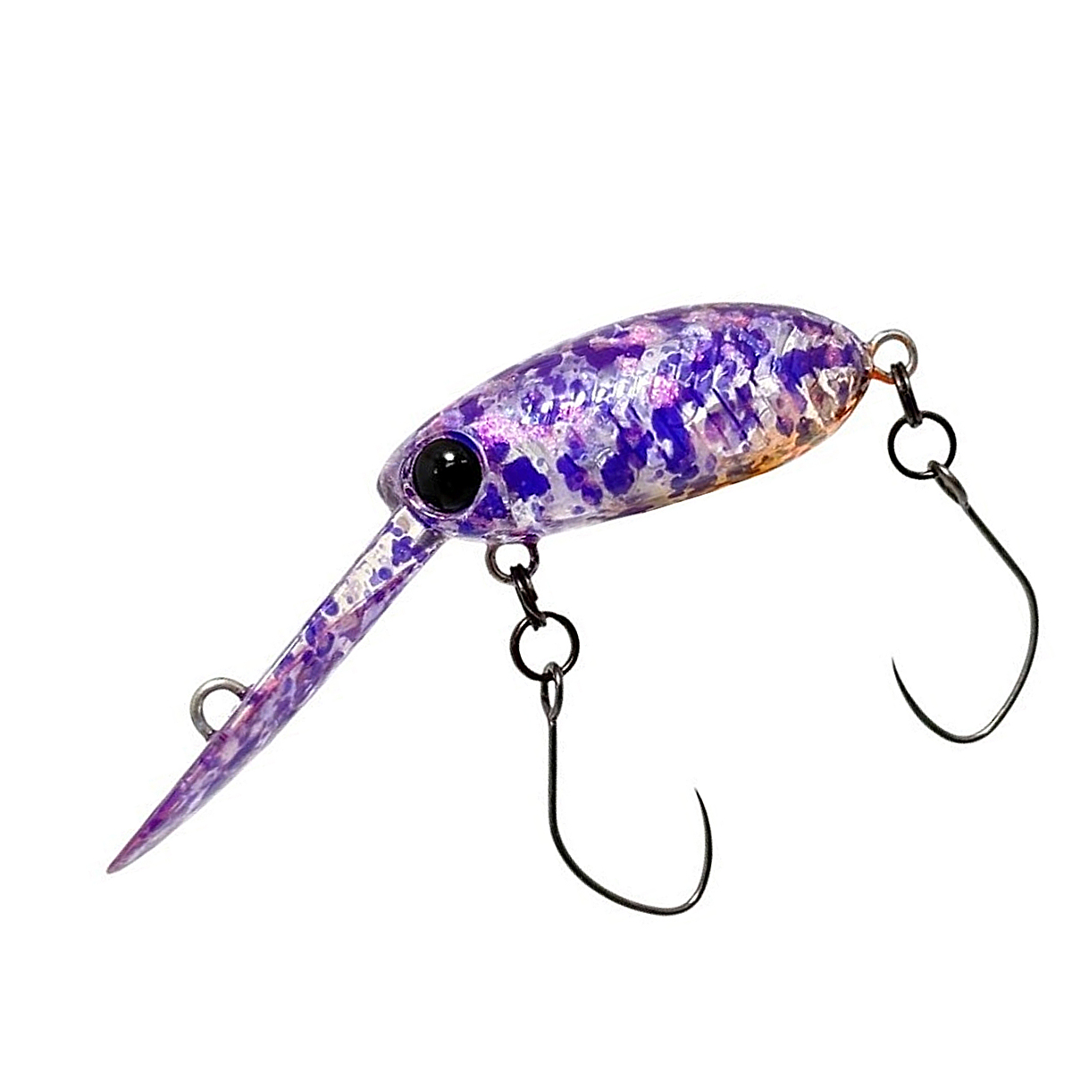 Воблер HMKL Inch Crank Rattlin DR 25mm 1.9g #01 Sunset Purple