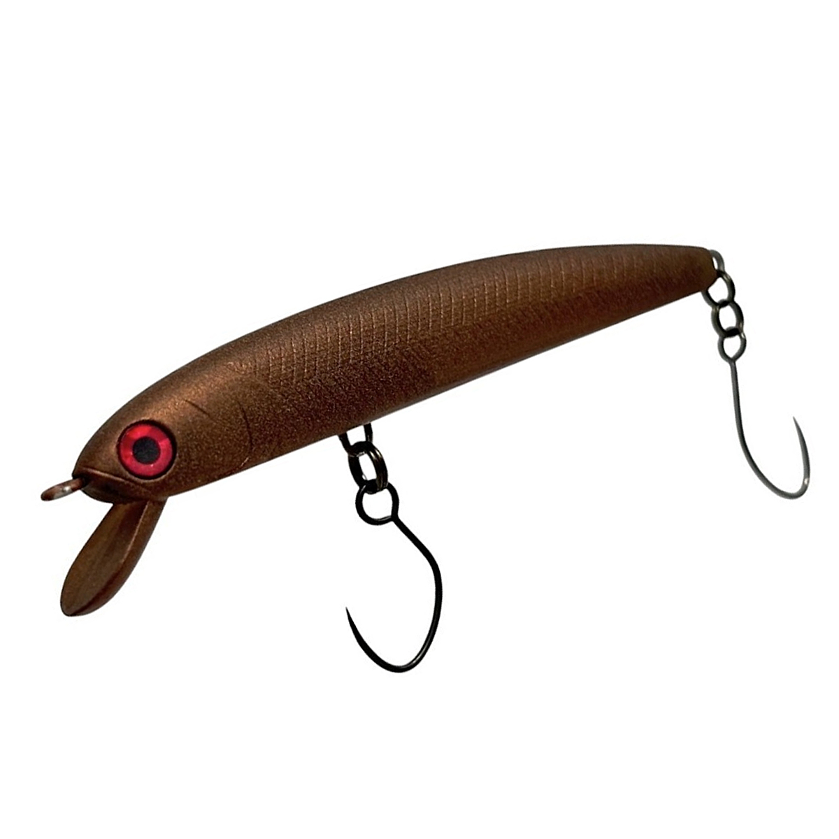 Воблер HMKL K-I Minnow 65F1 65mm 2.6g #All Brown RG