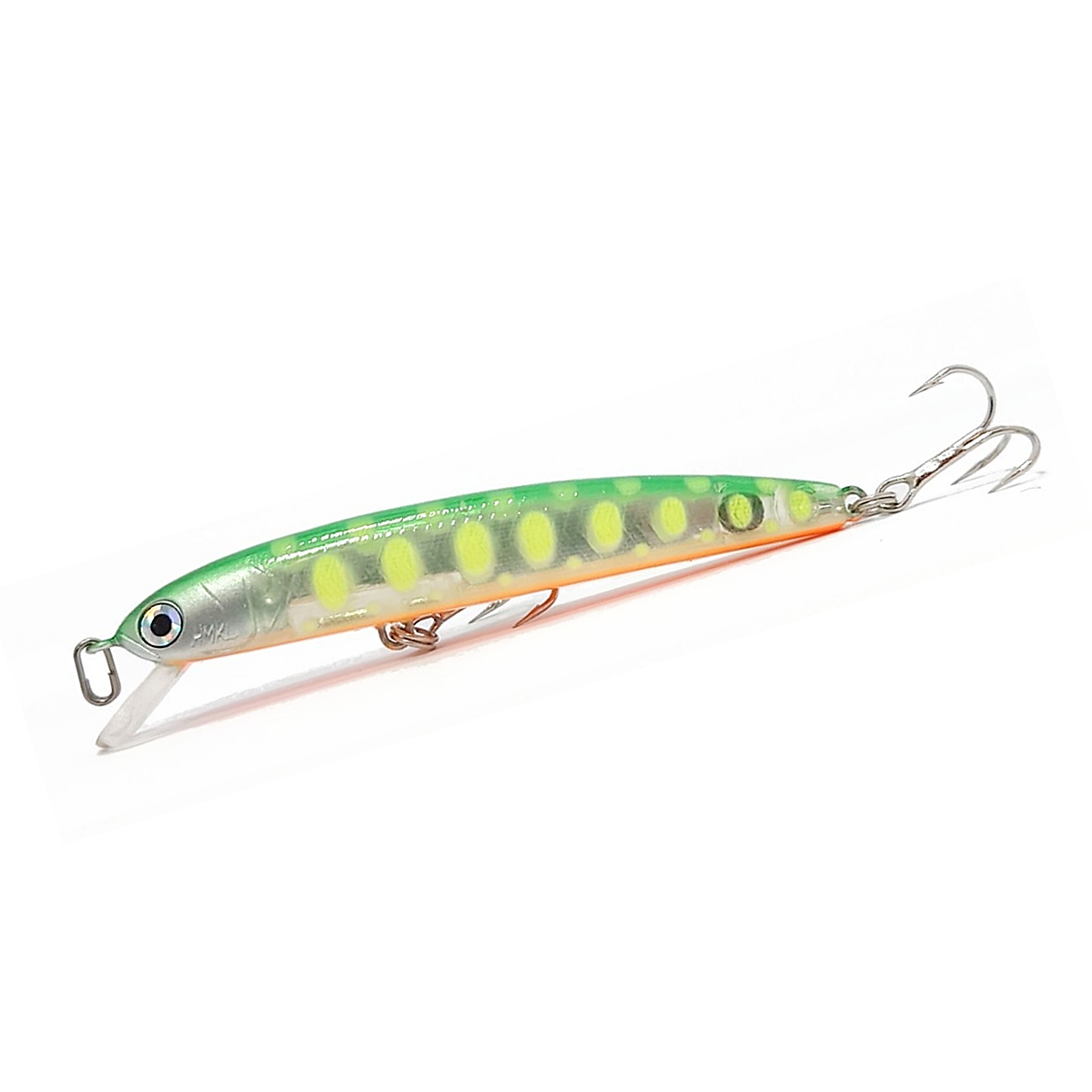 Воблер HMKL K-I Minnow Stream Ver. 65S 65mm 3.7g #SM/Green Back Yamame