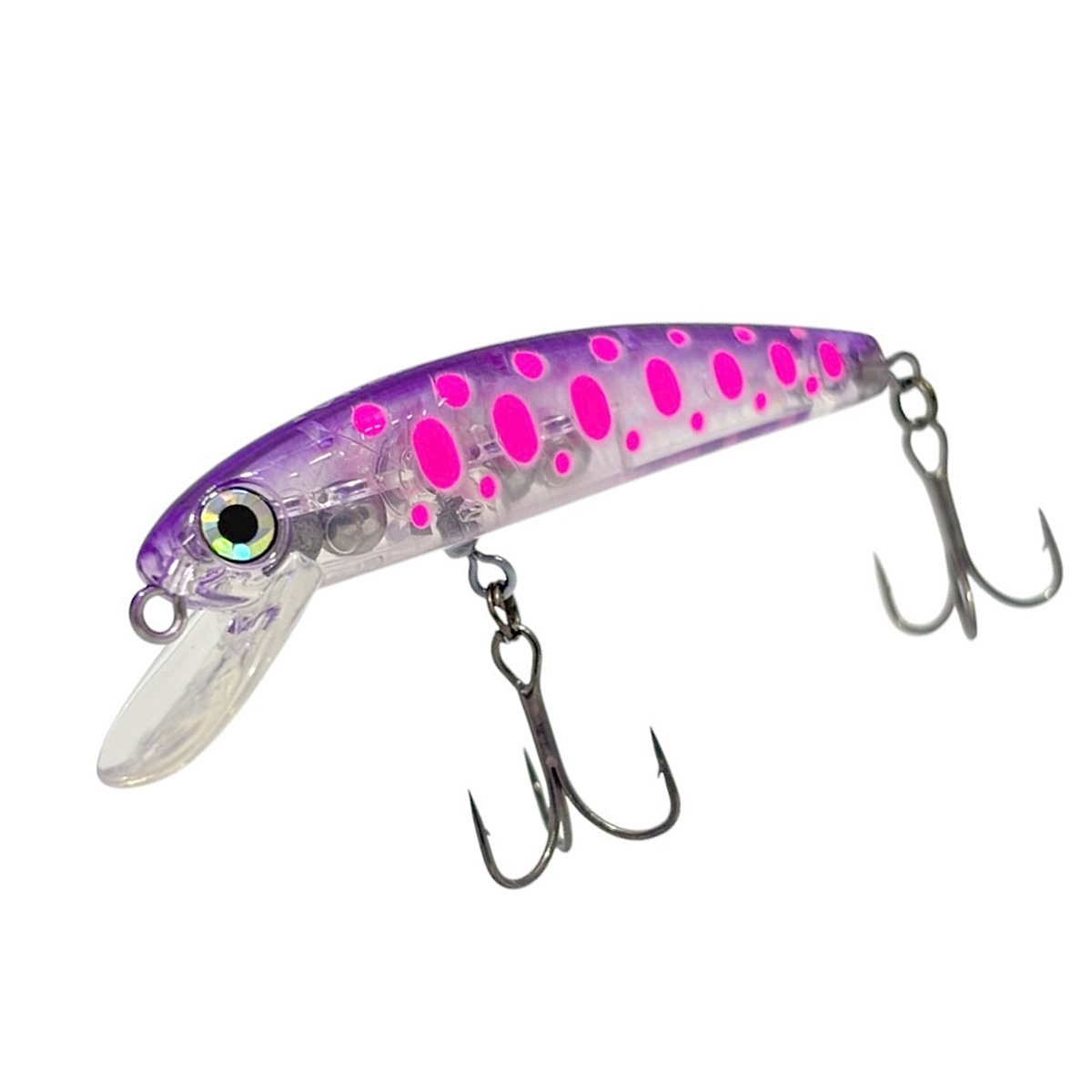 Воблер HMKL Power Minnow Stream Ver. 50S 50mm 3.1g #Mylar Pink Yamame