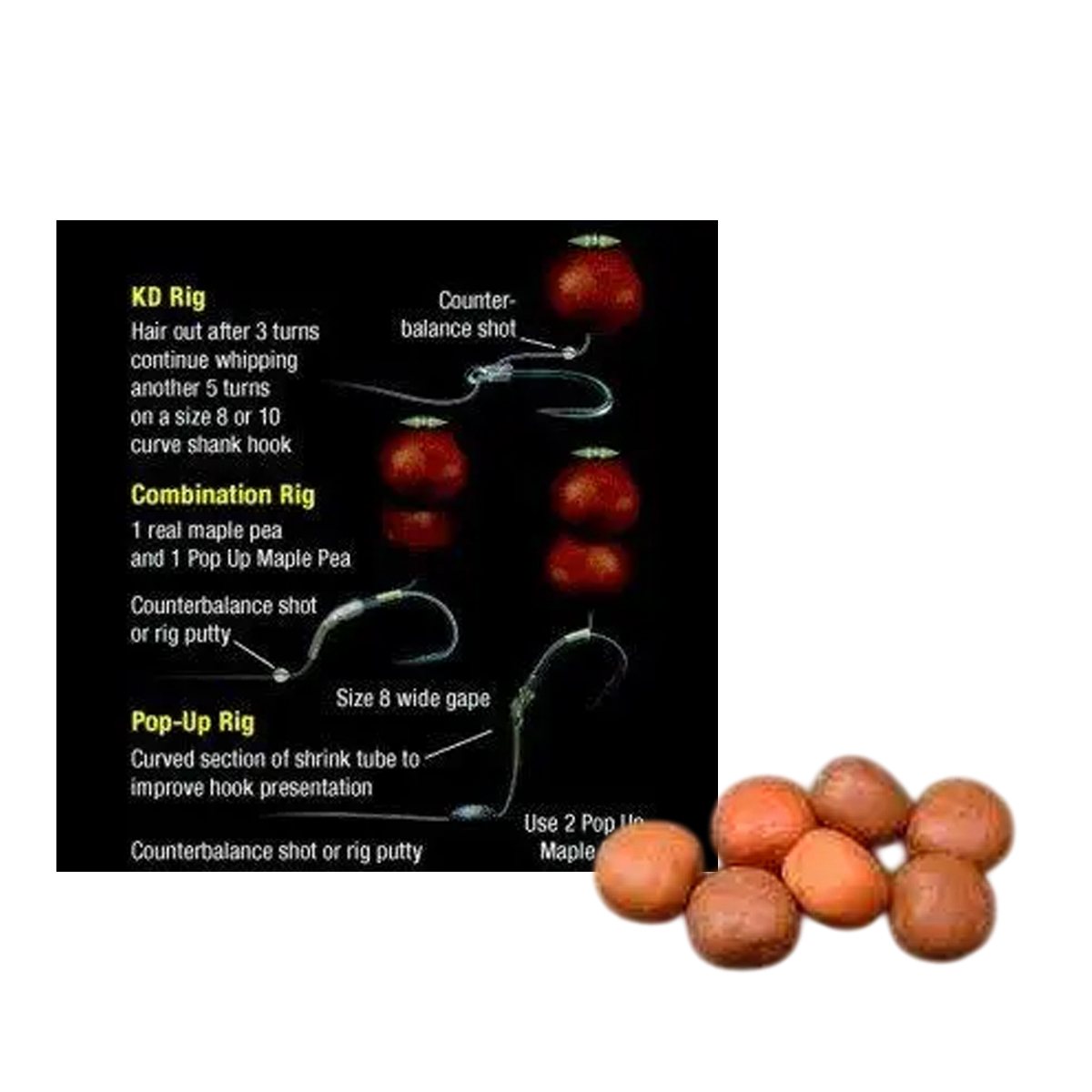 Штучний горох Enterprise Tackle Maple Pea 10pcs