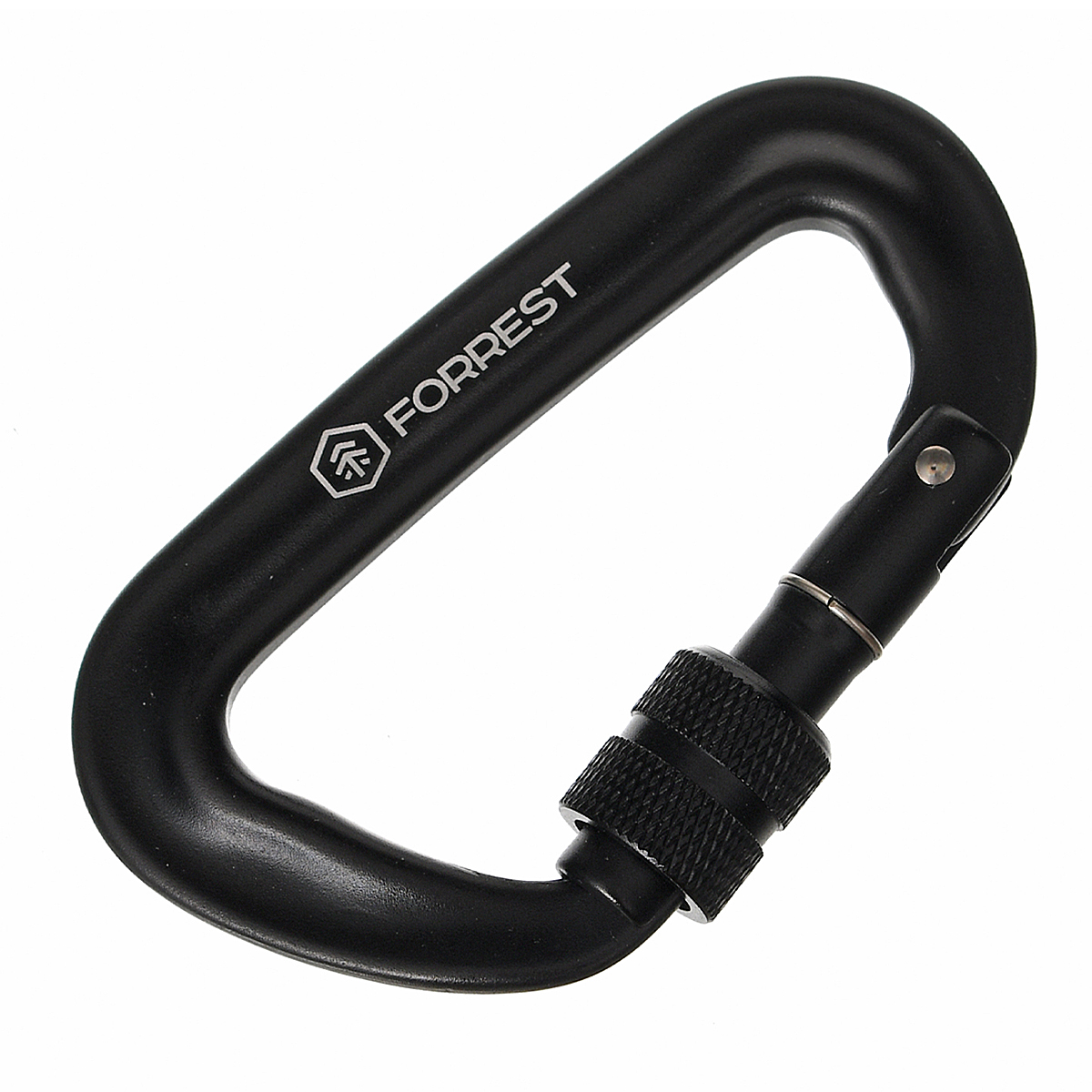 Карабин Forrest D-shape Lorck Climbing Carabiner 81x50mm Black