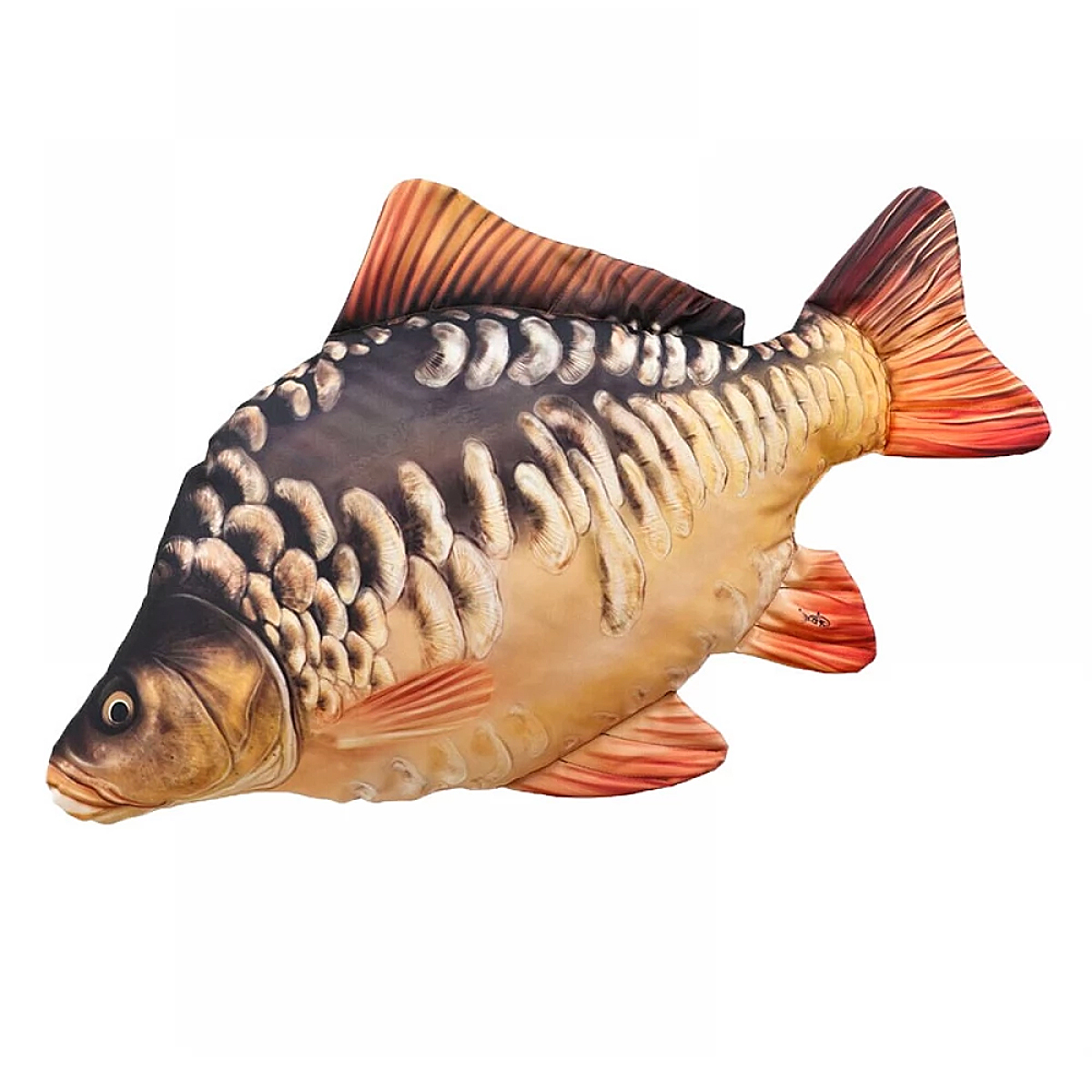 Подушка-игрушка 3KBaits рыба чешуйчатый карп 35*21