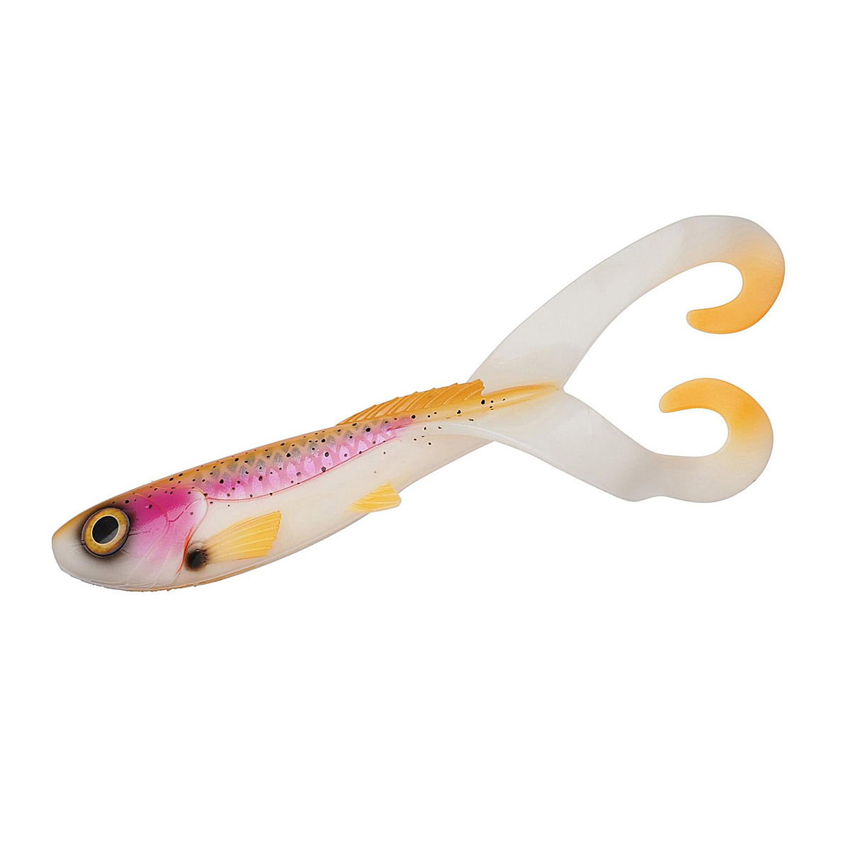 Силикон Abu Garcia Beast Twintail 210mm 74g #Albino Trout