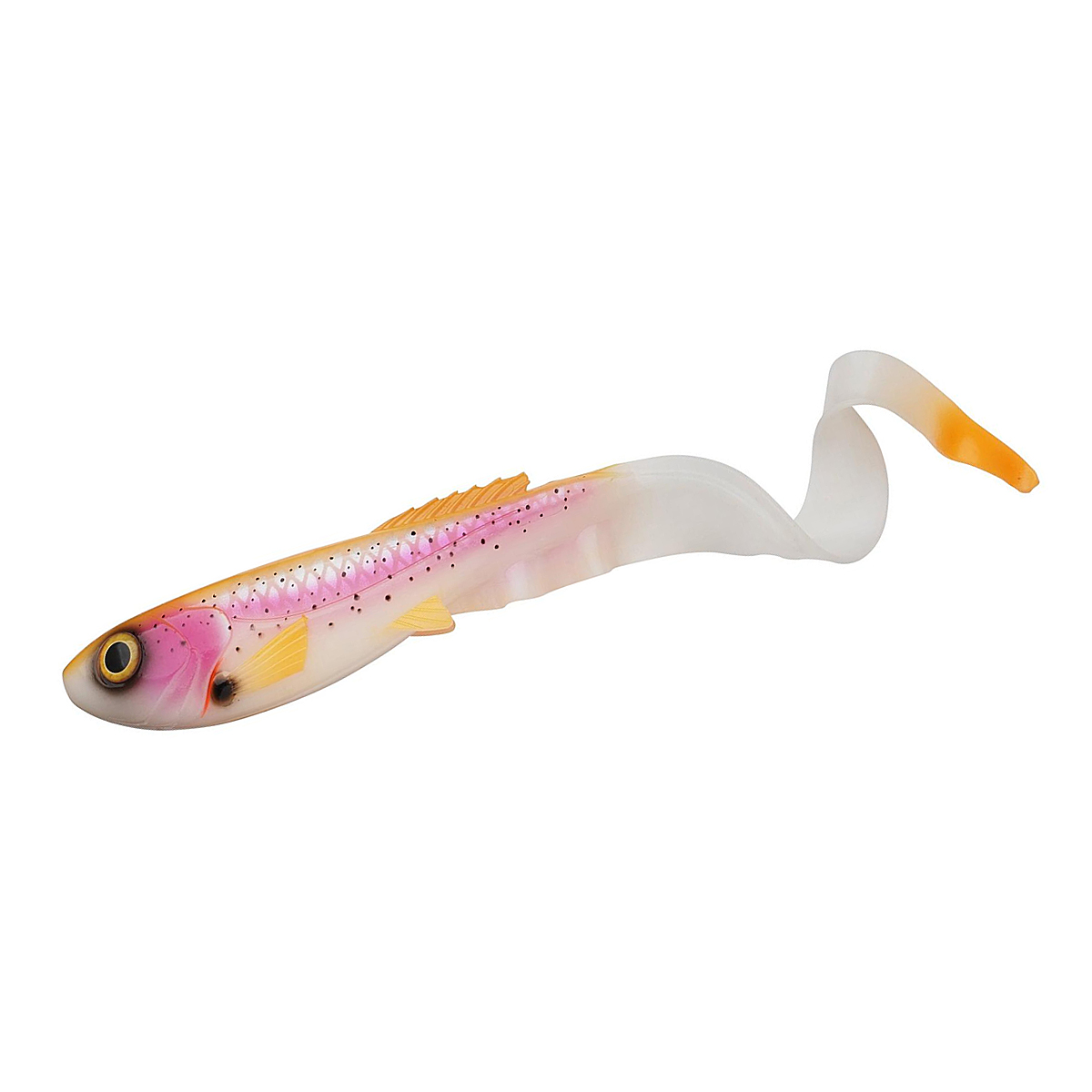 Силикон Abu Garcia Beast Curltail 210 mm 89g #Albino Trout
