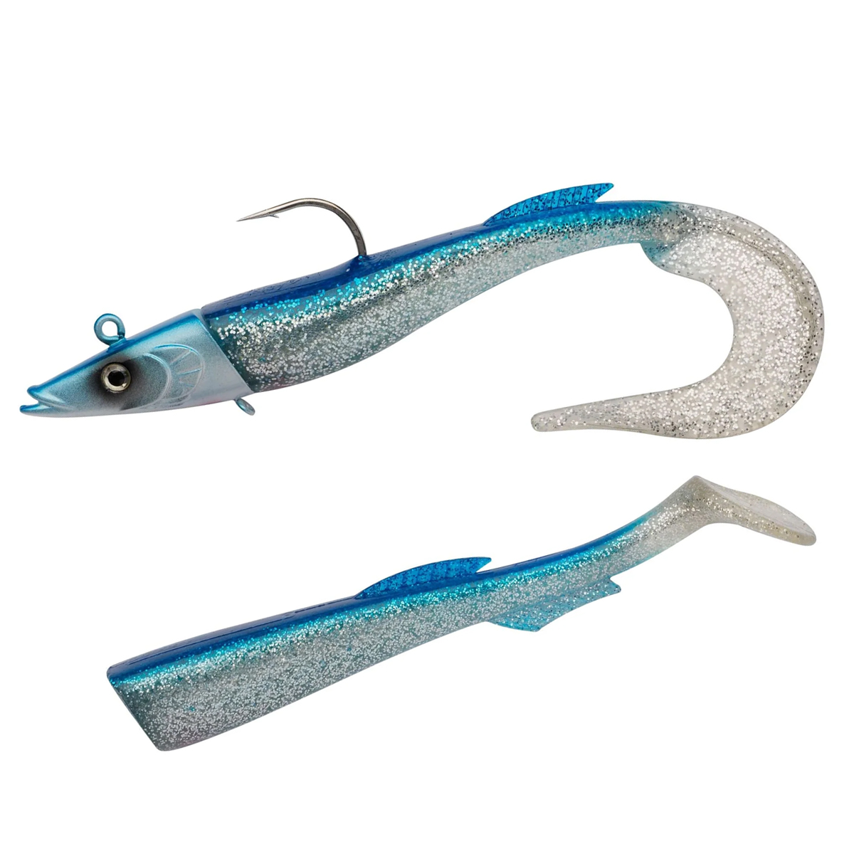 Силікон Berkley PowerBait Sandeel 210mm #Metallic Blue