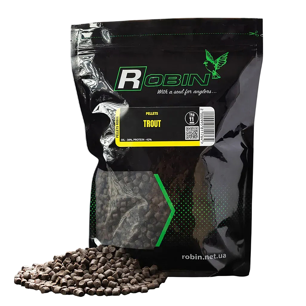 Пеллетс Robin Trout 11mm 1kg