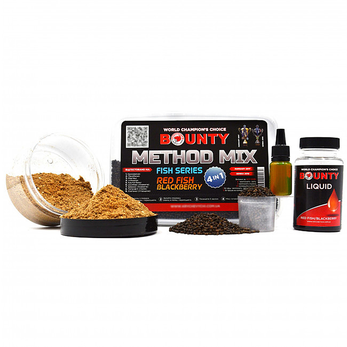 Прикормка Bounty Method Mix4in1 Sweet Almond фото 15
