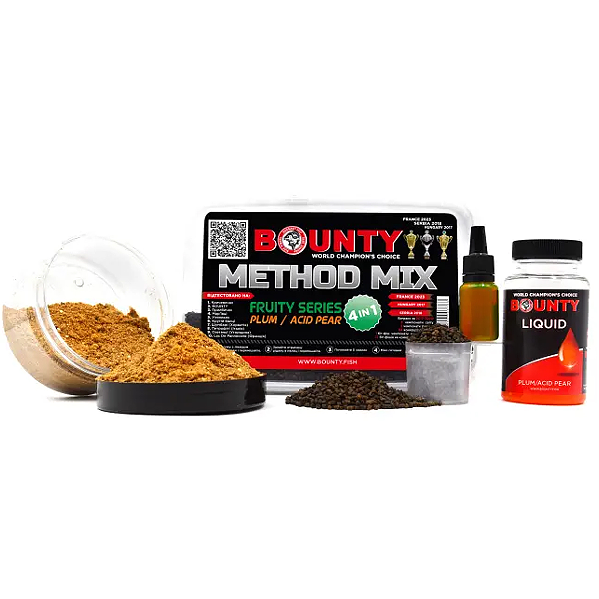 Прикормка Bounty Method Mix4in1 Sweet Almond фото 4