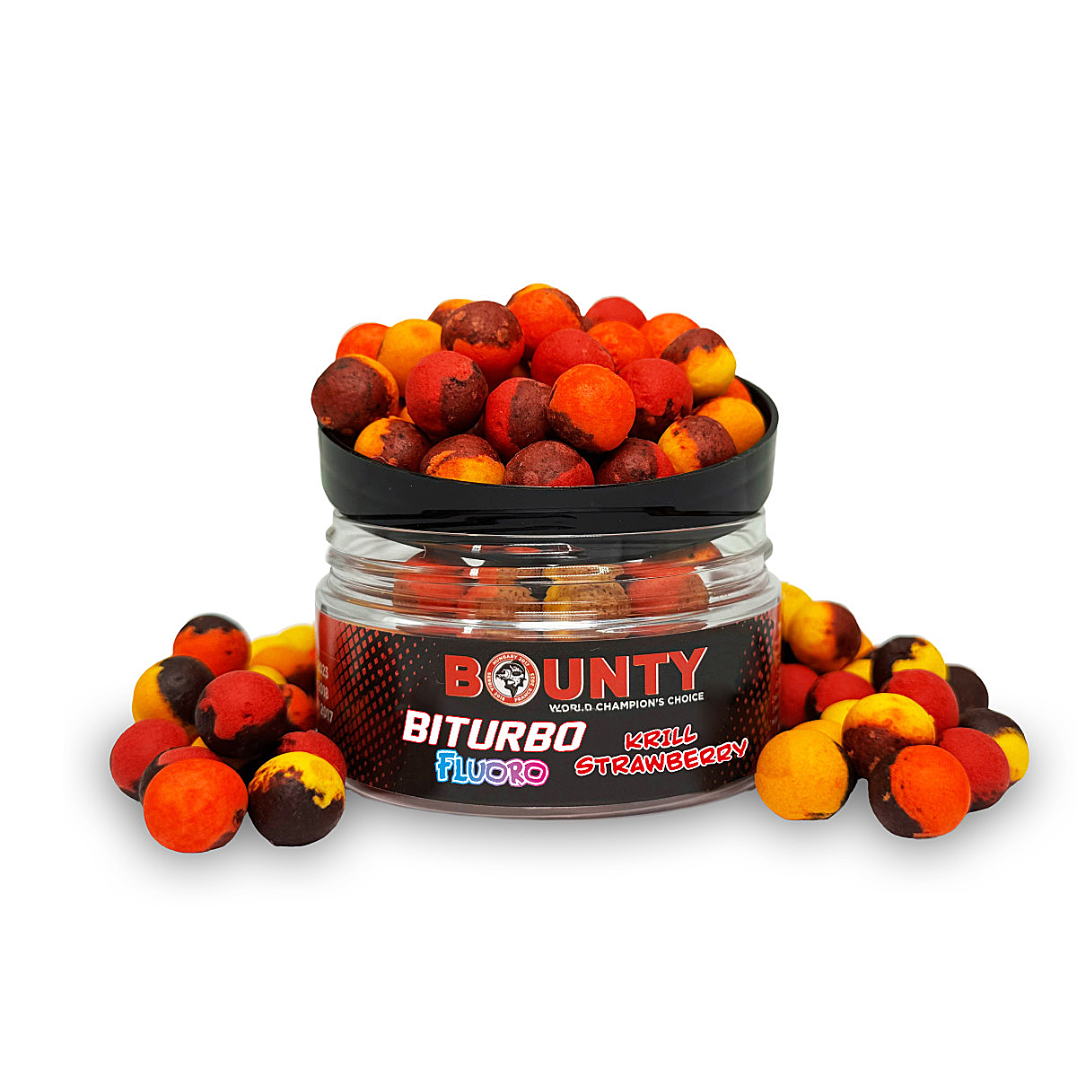 Преміум насадка Bounty Fluoro Biturbo Krill/Strawberry 8mm
