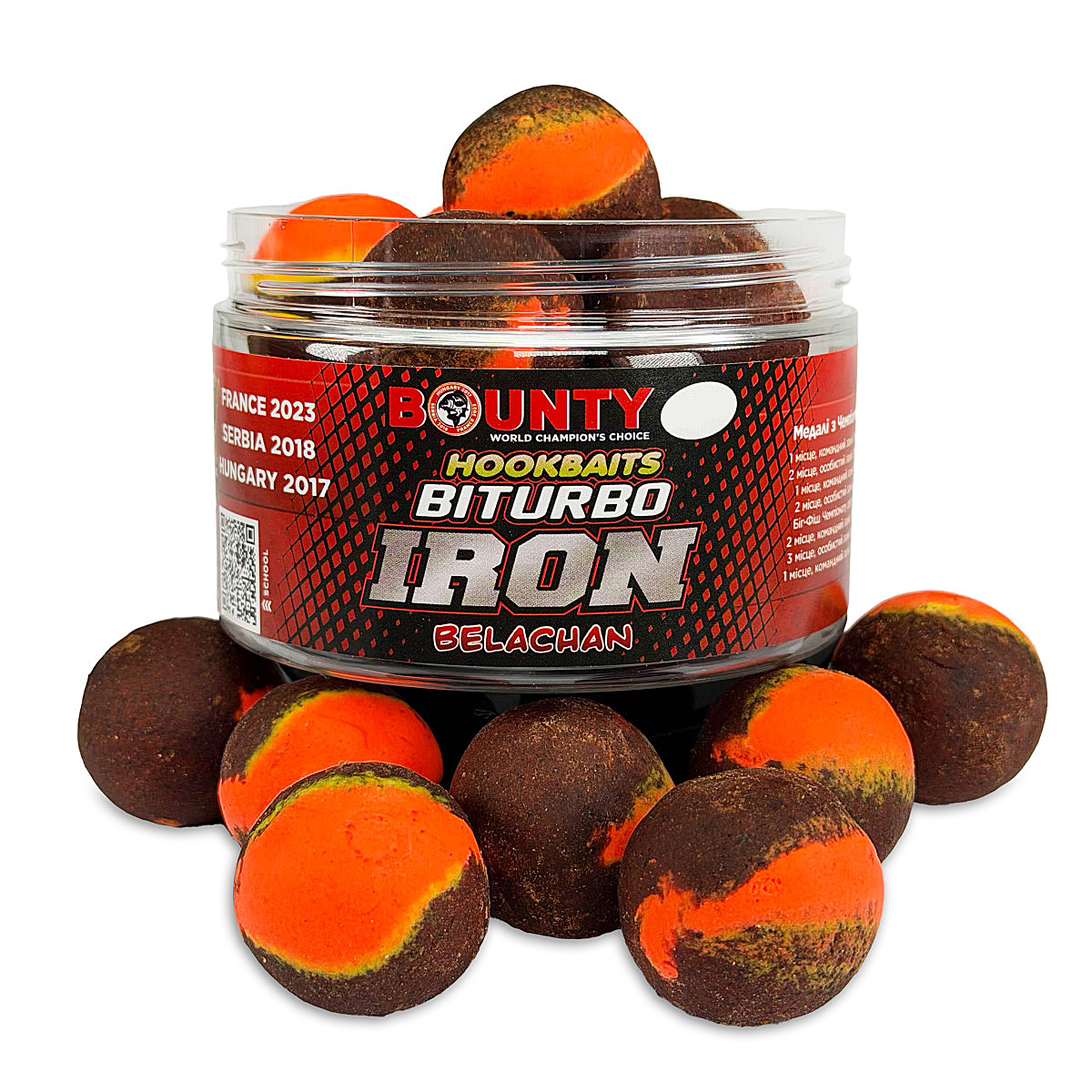 Преміум насадка Bounty Biturbo Iron Belachan 10/12mm