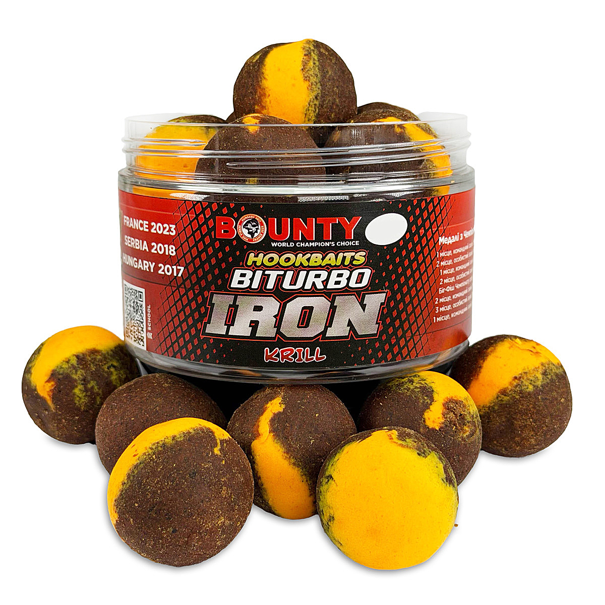 Преміум насадка Bounty Biturbo Iron Krill 24mm