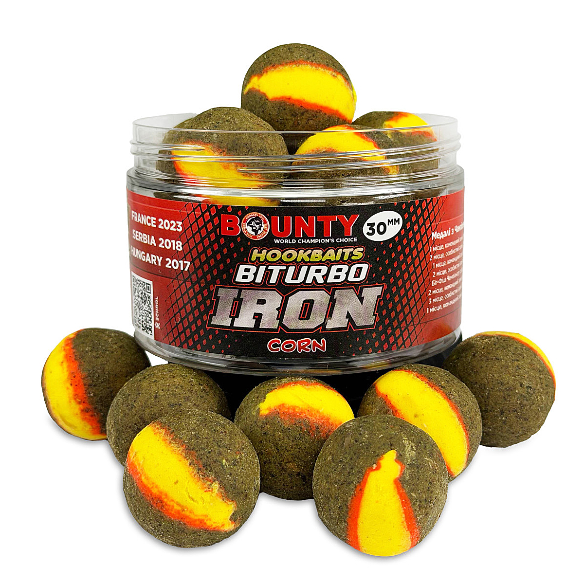 Преміум насадка Bounty Biturbo Iron Corn 30mm