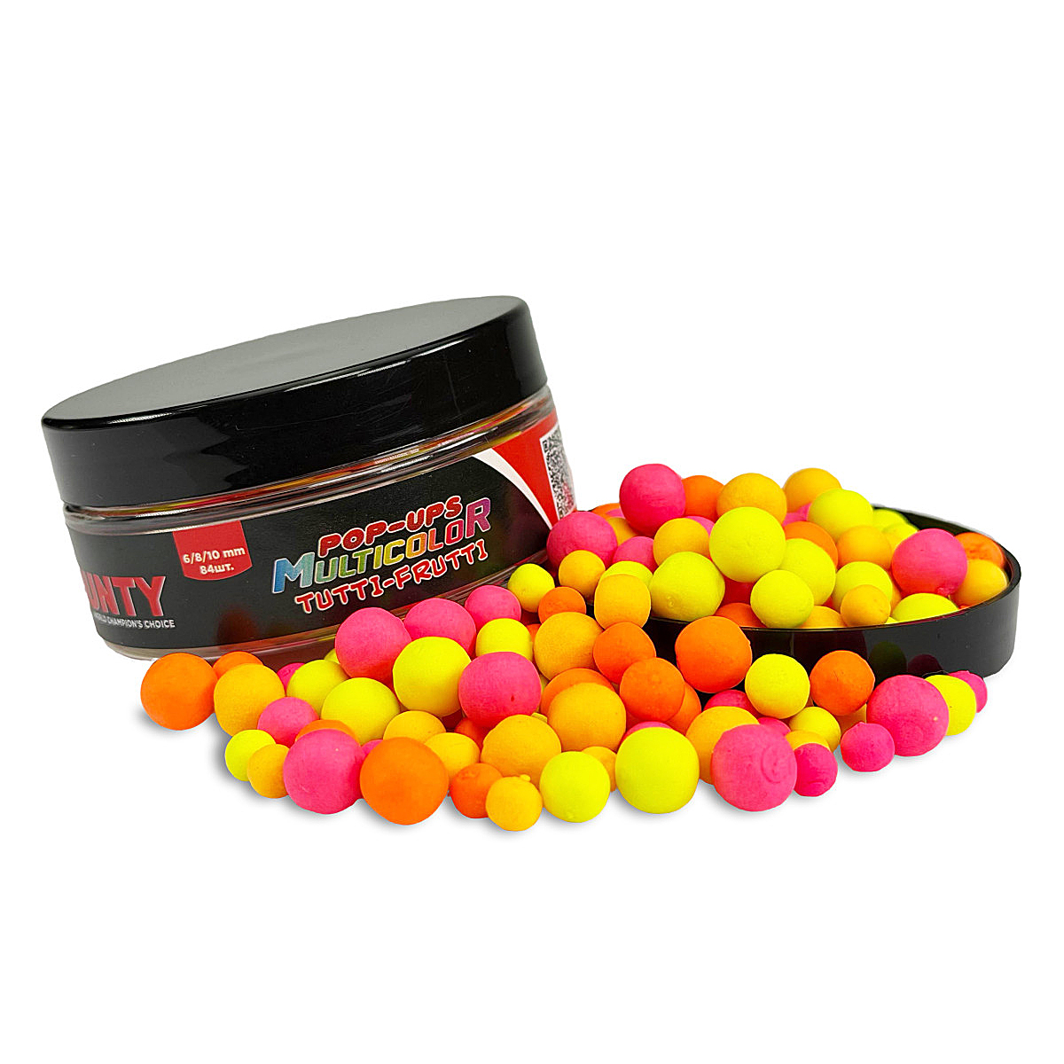 Бойлы Bounty Pop-Up Multicolor Multisize Tutti Frutti 6/8/10mm