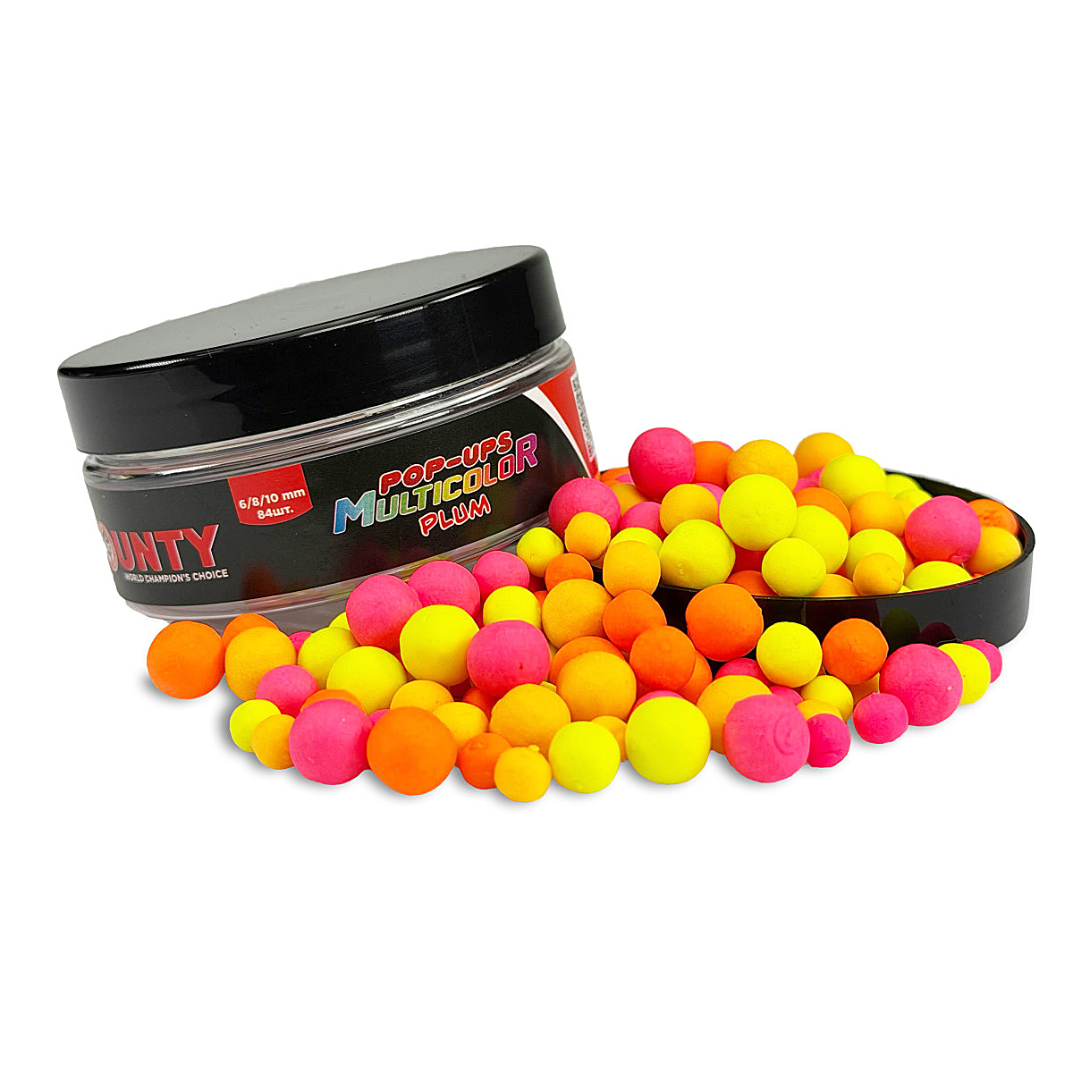 Бойлы Bounty Pop-Up Multicolor Multisize Plum 6/8/10mm