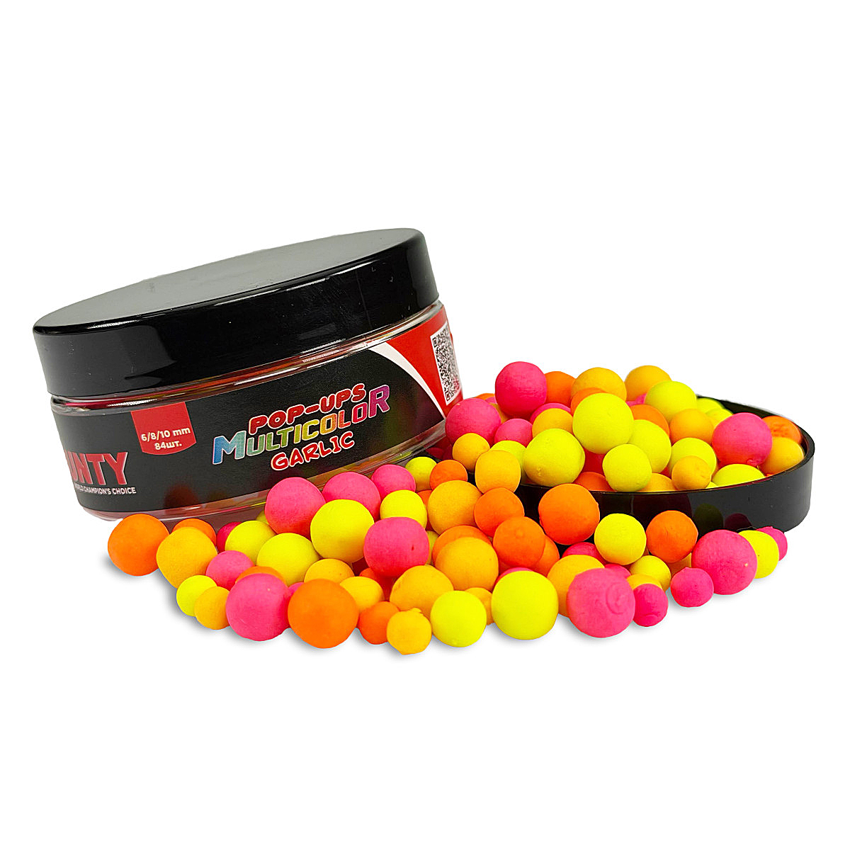 Бойлы Bounty Pop-Up Multicolor Multisize Garlic 6/8/10mm