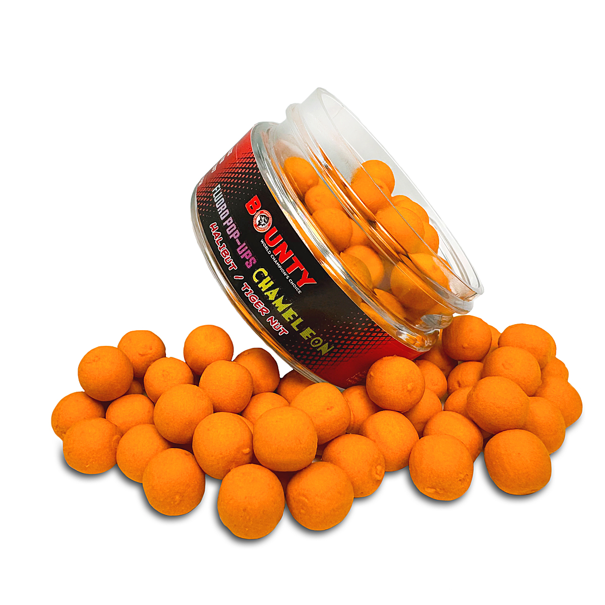 Бойли Bounty Pop-Up Fluoro Chameleon Halibut/Tiger Nut 10mm