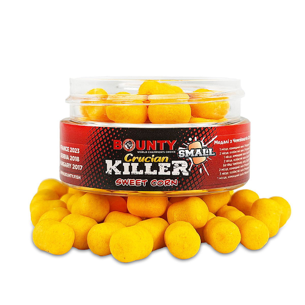 Бойли Bounty Small Wafters Crucian Killer Sweet Corn
