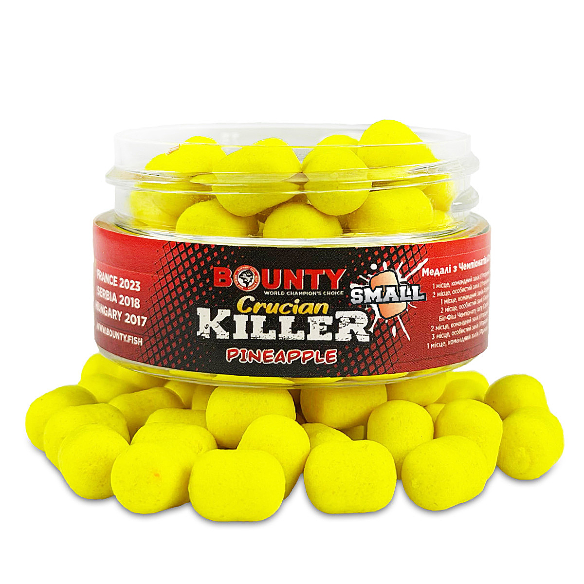 Бойли Bounty Small Wafters Crucian Killer Pineapple