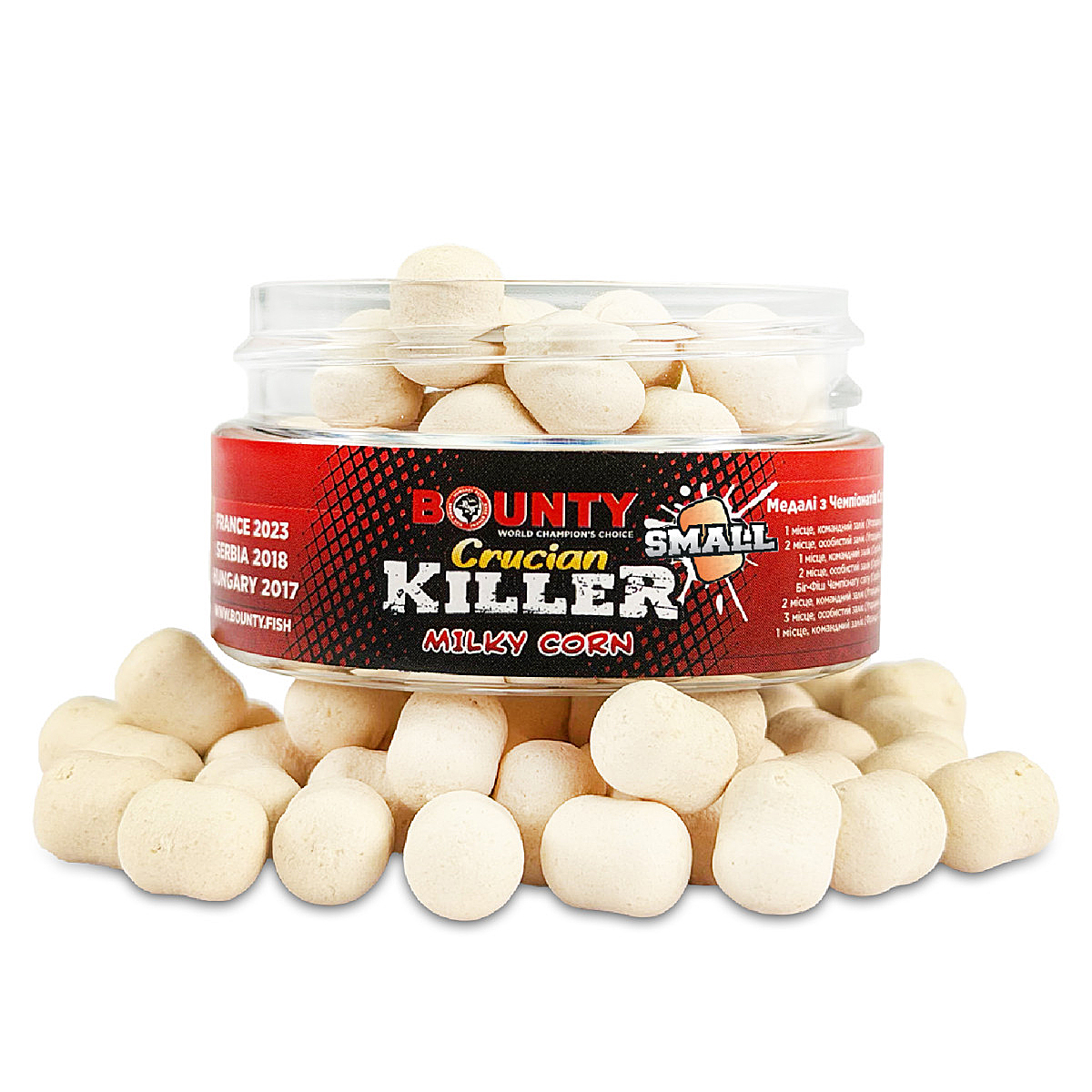 Бойли Bounty Small Wafters Crucian Killer Milky Corn
