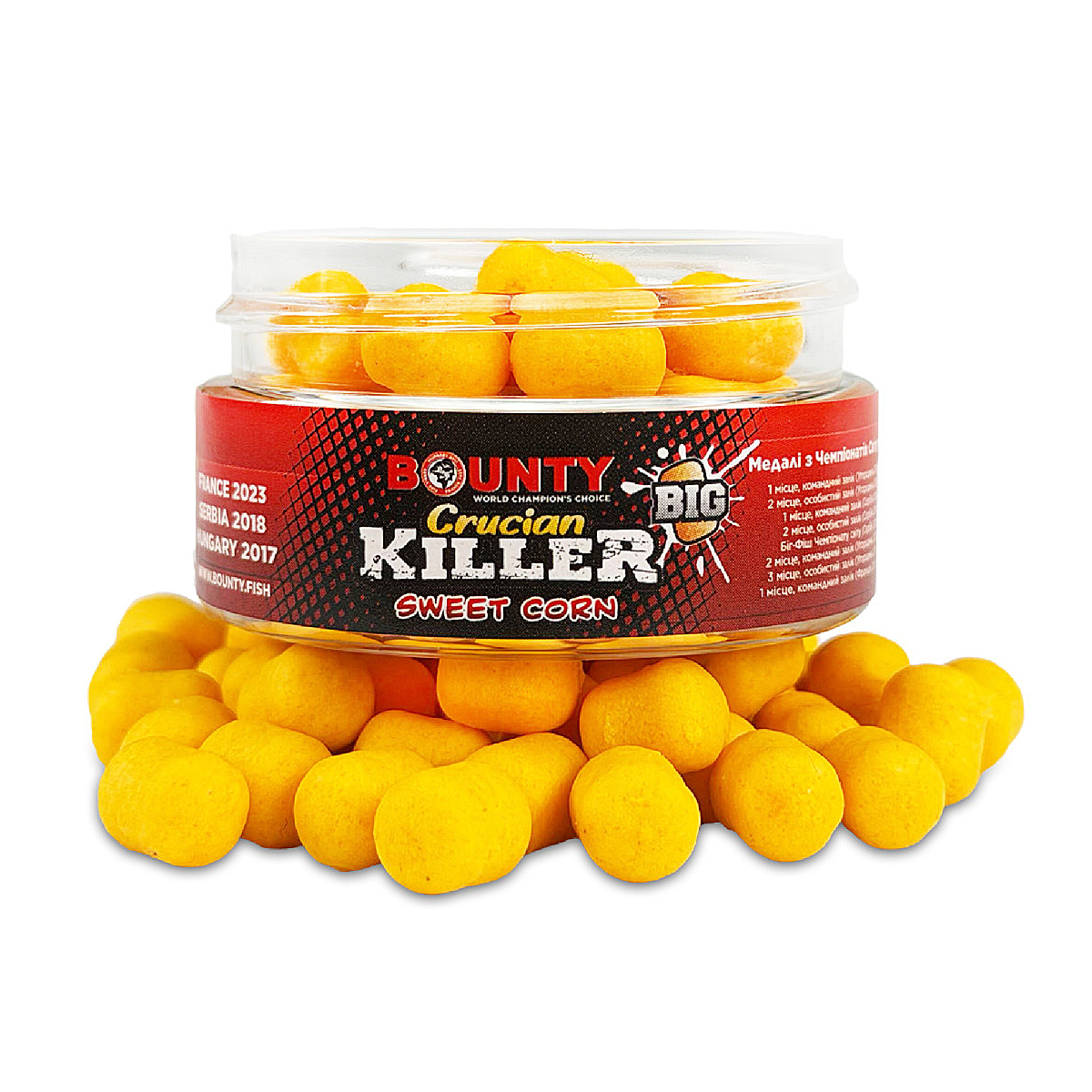 Бойли Bounty Big Wafters Crucian Killer Sweet Corn