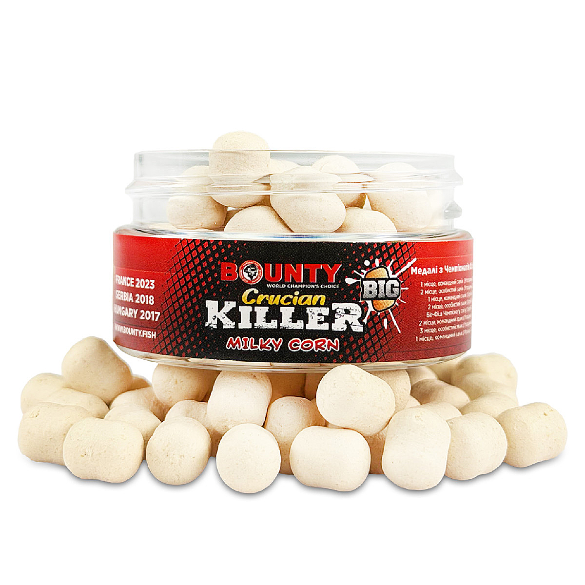 Бойли Bounty Big Wafters Crucian Killer Milky Corn