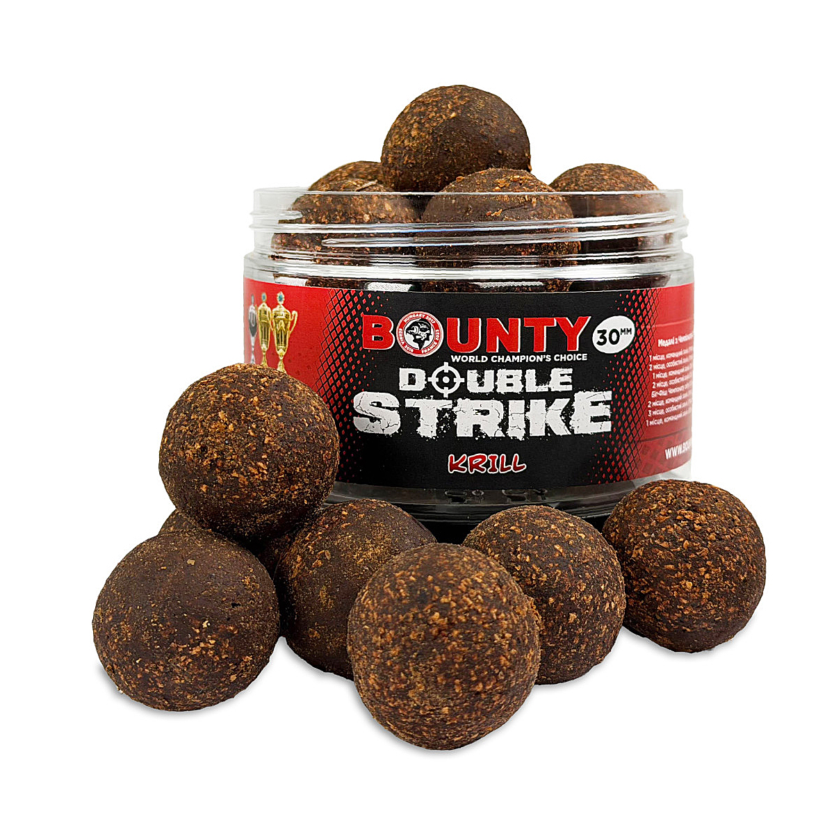 Преміум насадка Bounty Double Strike Krill 30mm