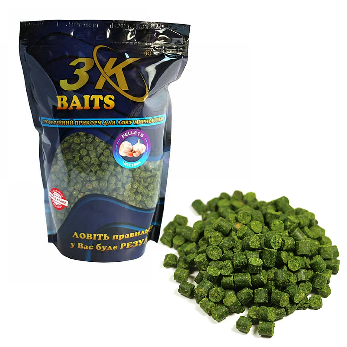 Пелетс 3KBaits Краб 2mm 0.8kg фото 14
