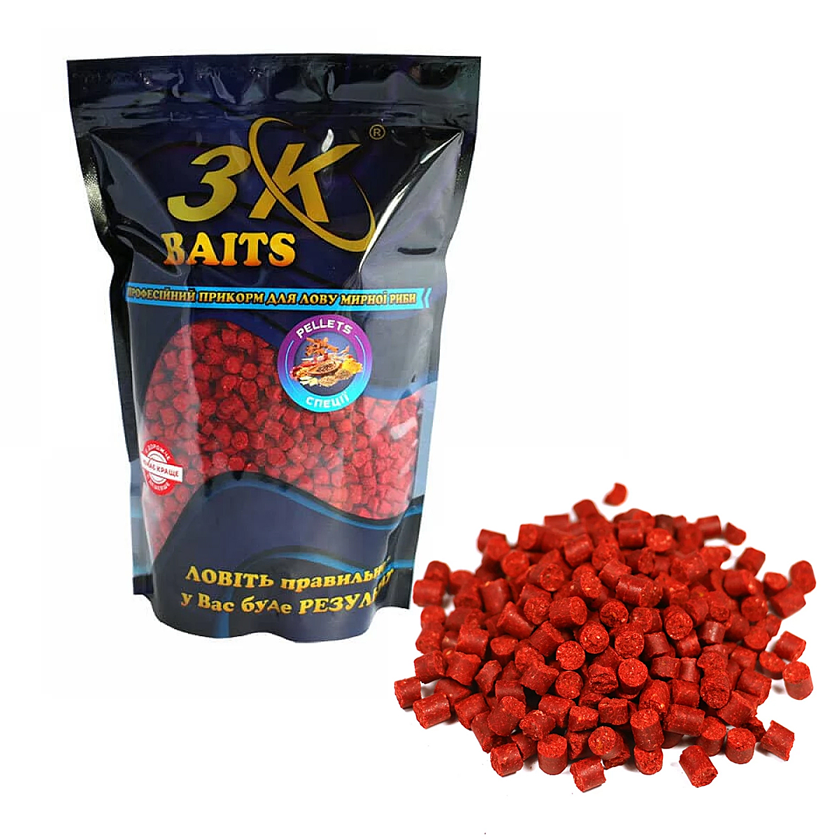 Пелетс 3KBaits Часник 4mm 0.8kg фото 7