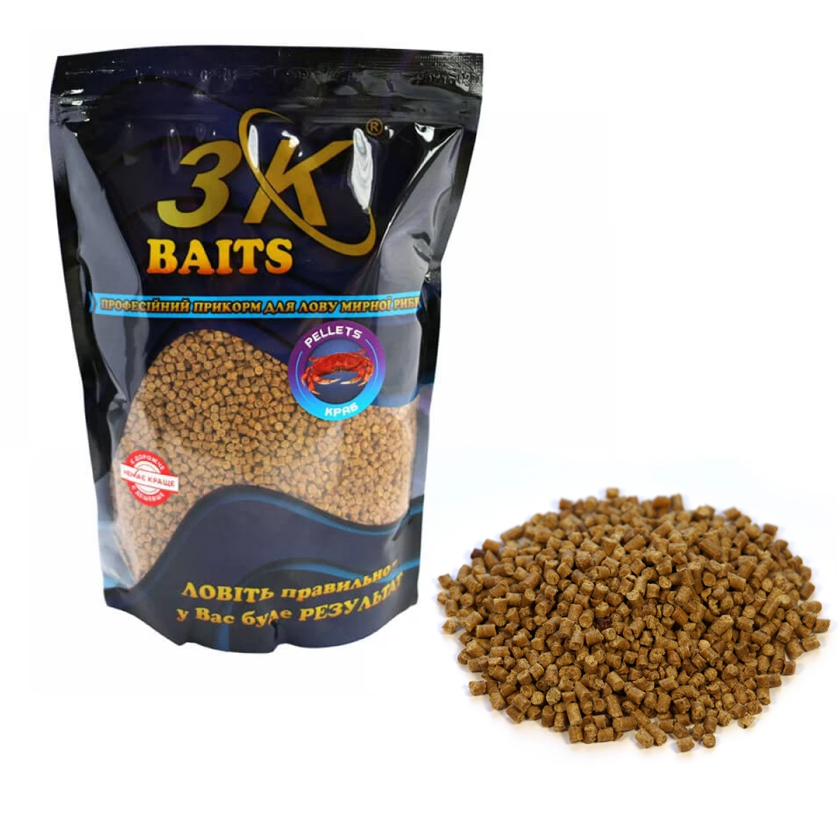 Пелетс 3KBaits Часник 4mm 0.8kg фото 10