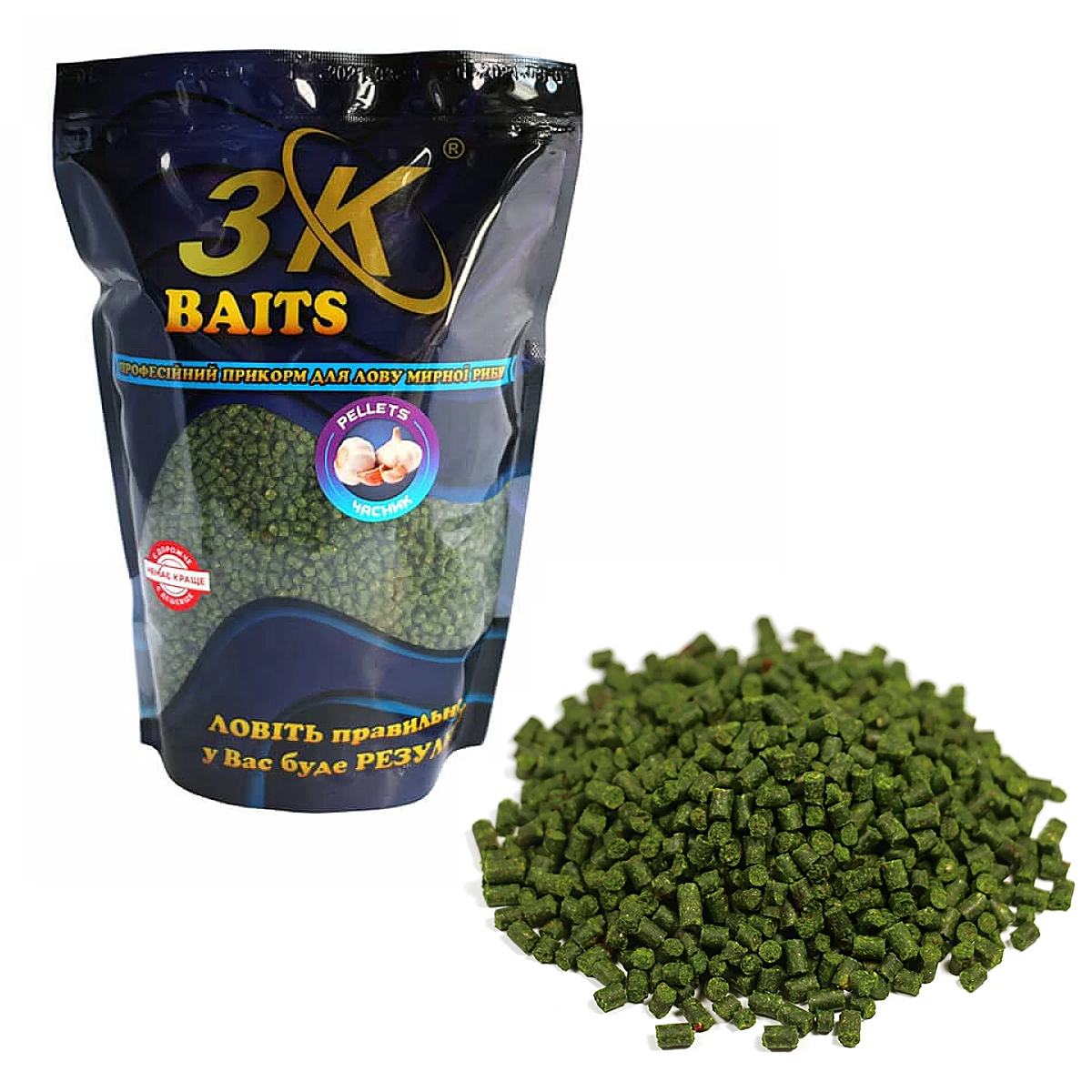 Пеллетс 3KBaits Мед 4mm 0.8kg фото 9