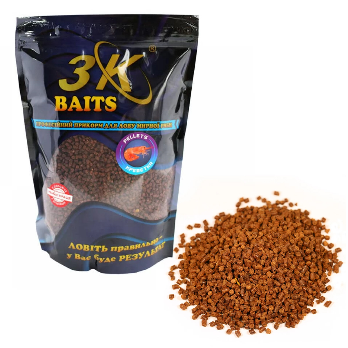Пелетс 3KBaits Тигровий горіх 6mm 0.8kg фото 11