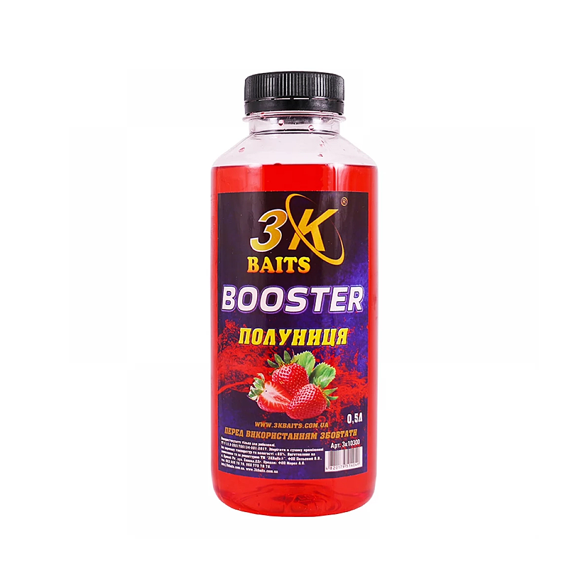 Бустер 3KBaits Клубника 500ml