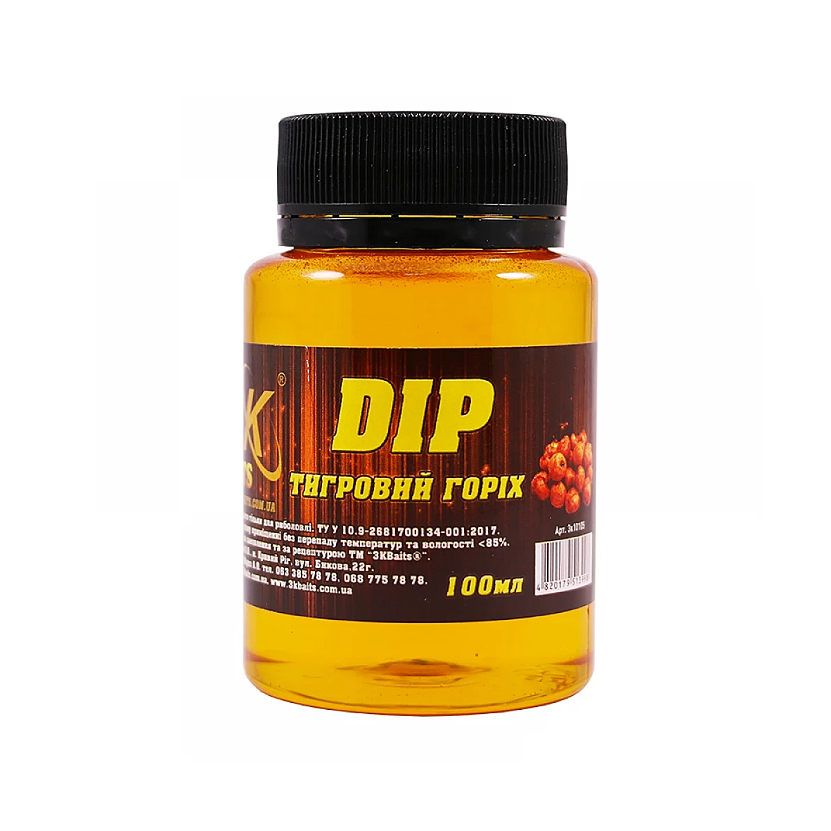 Дип 3KBaits Тигровый орех 100ml