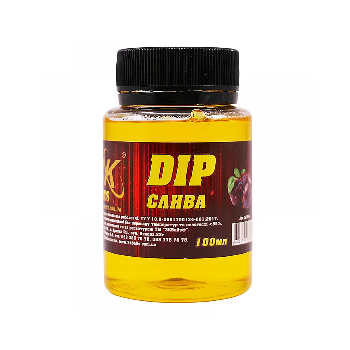 Дип 3KBaits Слива 100ml