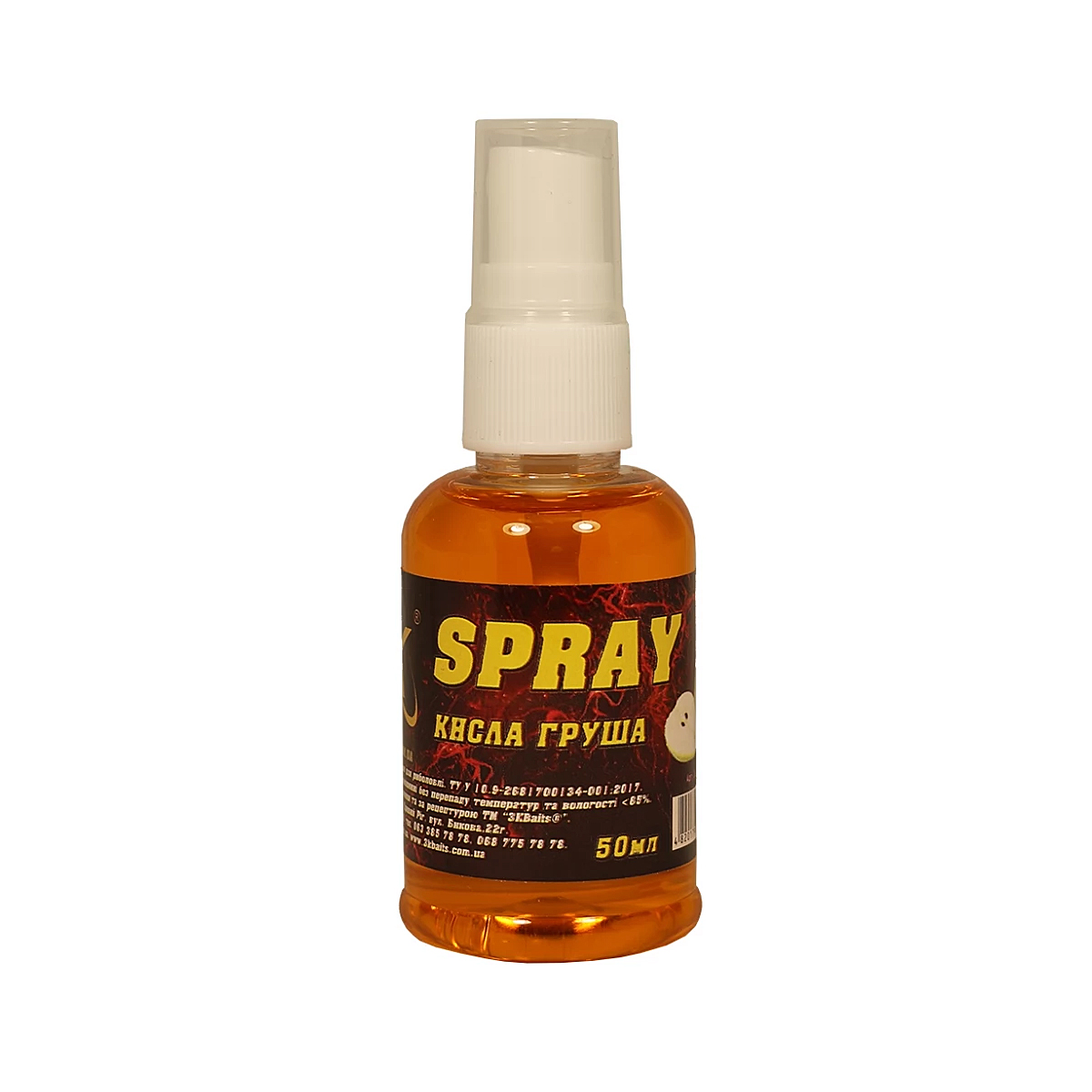 Спрей 3KBaits Кислая груша 50ml