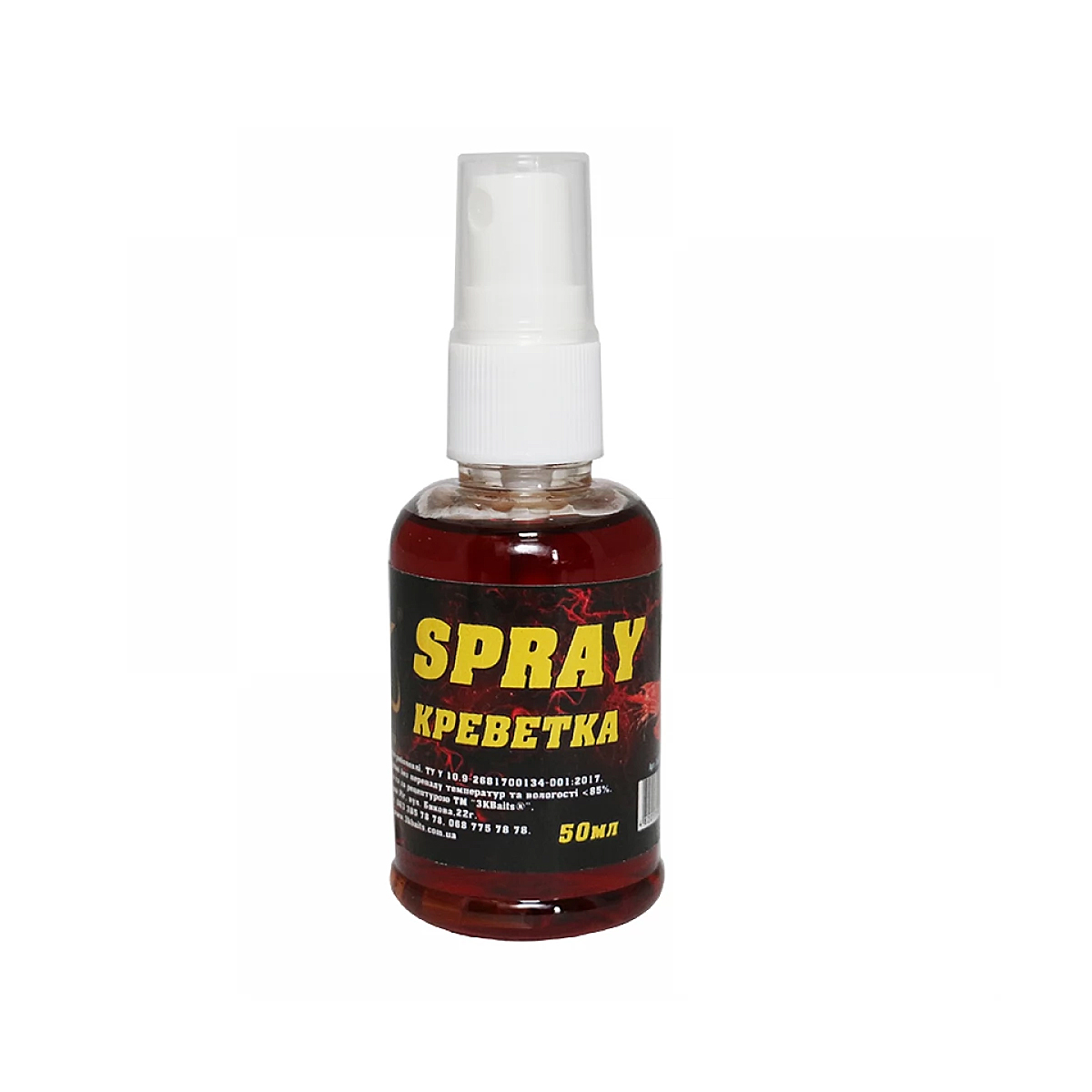 Спрей 3KBaits Креветка 50ml