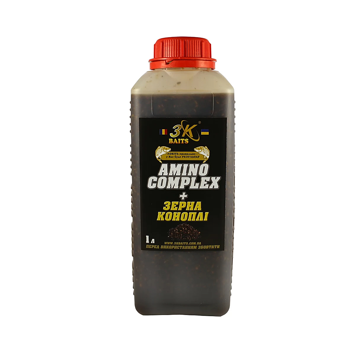 Ликвид 3KBaits Зерна конопли AminoComplex 1L