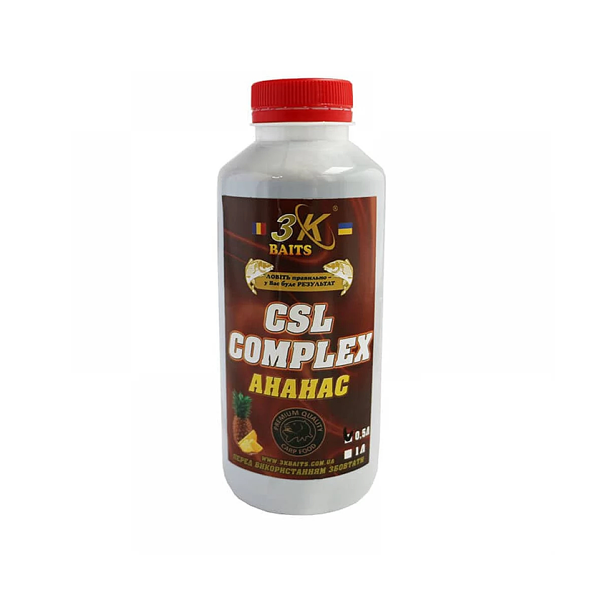 Ликвид 3KBaits Кукурузный ликёр CSL Complex ананас 500ml