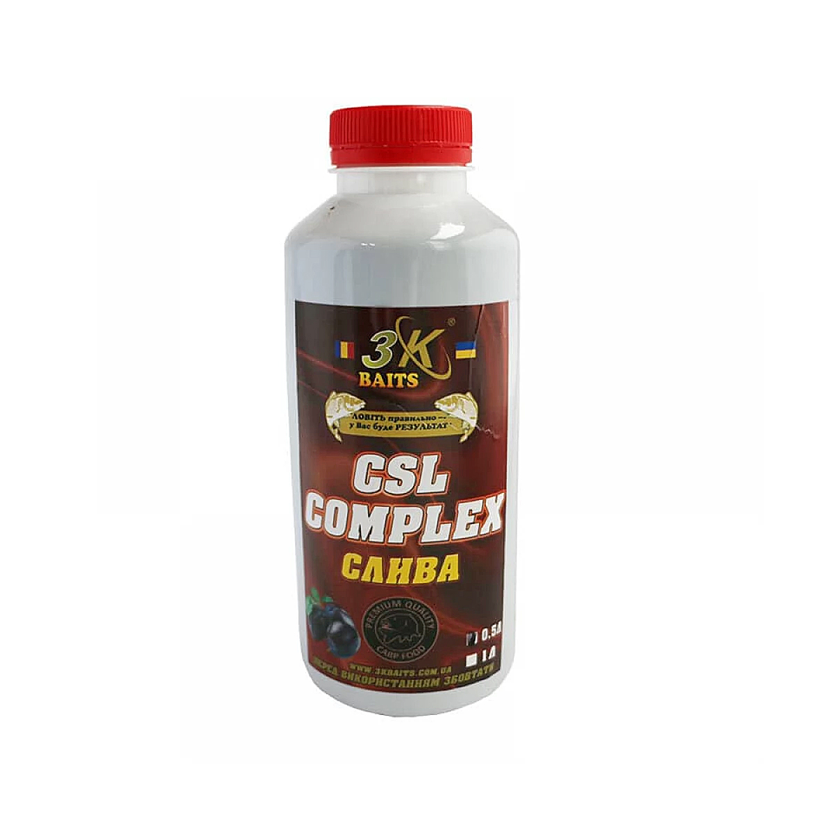 Ликвид 3KBaits Кукурузный ликёр CSL Complex слива 500ml