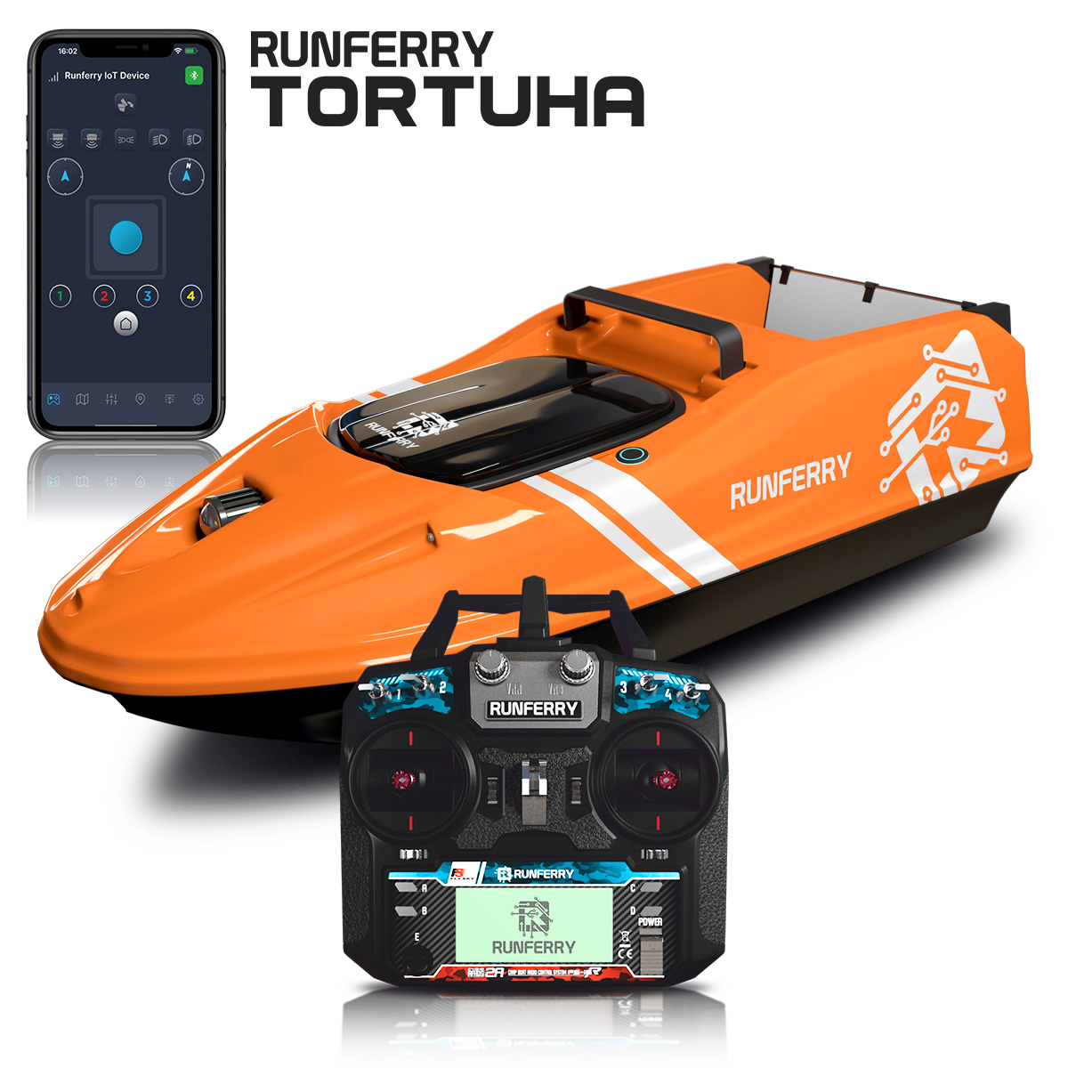 Кораблик Runferry Solo V3 GPS