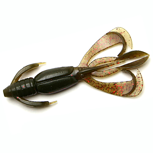 Силікон Keitech Crazy Flapper 2.8" #462T Electric Smoke Craw фото 2