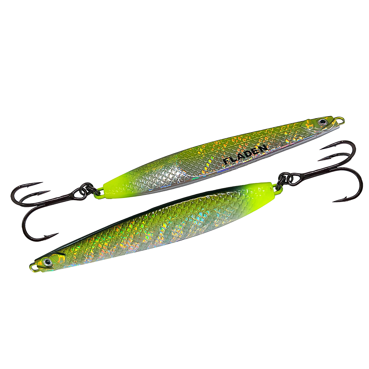 Пількер Fladen Wave Sweeper 40g Silver/Green/Yellow