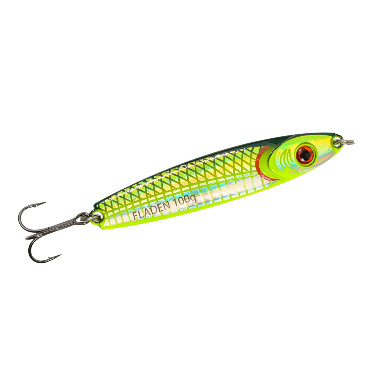 Пількер Fladen HoloTwist 100g Green/Silver