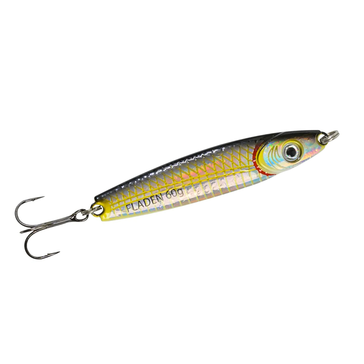 Пількер Fladen HoloTwist 60g Green/Silver