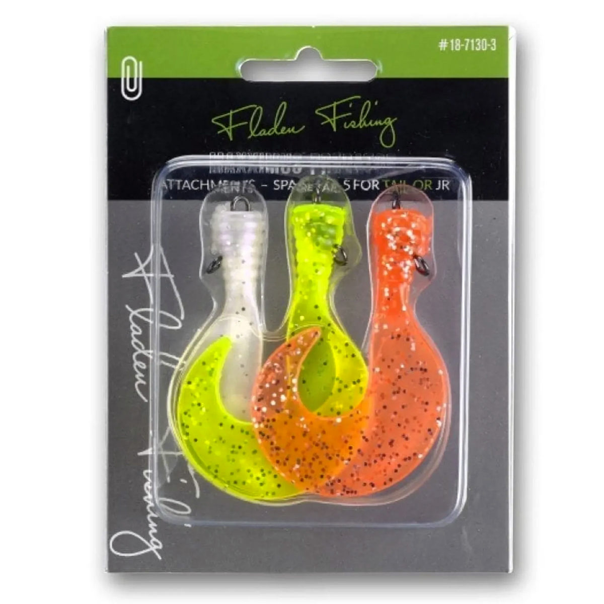 Силіконовий хвіст Fladen Tailbaits XL 3-pack