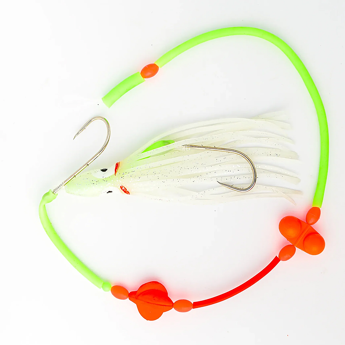 Морський монтаж Fladen Ling/Lump & Cod/Whiting lumi rattle octo
