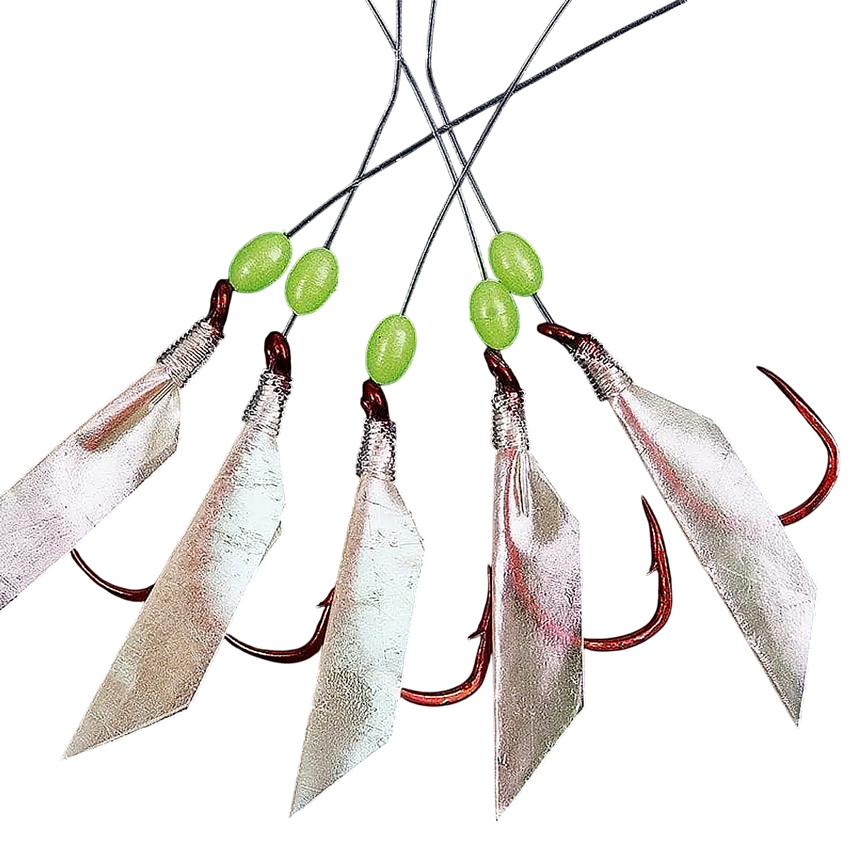 Морський монтаж Fladen Deep Sea D4 size 6 5 red circle hooks