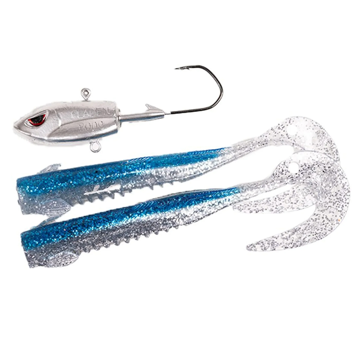 Силикон Fladen Big single tail 400g head 2 bodies Blue