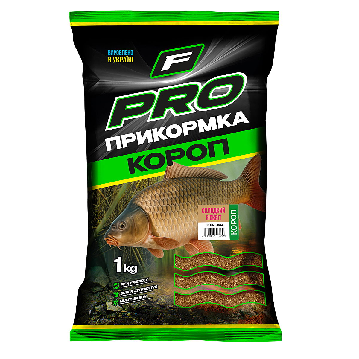 Прикормка Карп Сладкий Бисквит